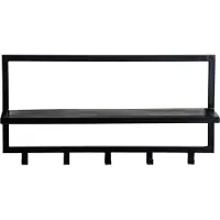 Brix kapstok bono black mangohout / gecoat staal