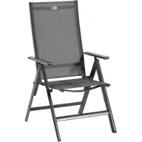 Hartman Tuinstoel Hartman Aruba Recliner Alu Grijs