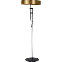 Lucide GIADA - Vloerlamp - Ø 45 cm - 2xE27 - Mat Goud / Messing