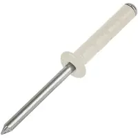 Gesipa 216720504 Polygrip ivoor blindklinknagel 4,0 x 13 aluminium/RVS 500 stuks