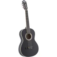 Lapaz C30BK-3/4 klassieke gitaar matzwart
