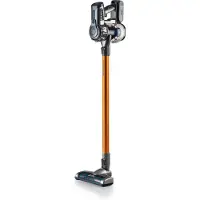 Ariete 2723 - draadloze steelstofzuiger - met 3 borstels - kruimeldief - 35 min accuduur - oranje