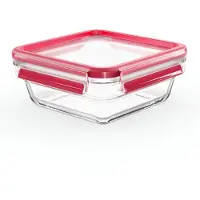 EMSA ClipClose Glass Frischhaltedose 0,8 L Rot