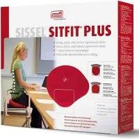 Sissel Sitfit Plus Rood met Pomp | 1 stuk