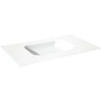Balmani Tablo Arcato enkele wastafel matte Solid Surface 90 x 55 cm, exclusief crepine