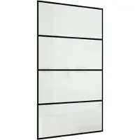 Linie Walk-In douchewand Stripes 116 x 200 cm