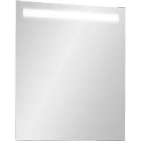 Storke Lucio rechthoekig badkamerspiegel 65 x 65 cm met spiegelverlichting en anti-damp
