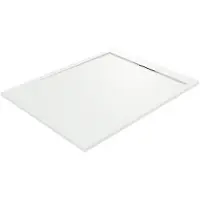 Balmani Andes douchebak 120 x 100 cm Solid Surface mat wit