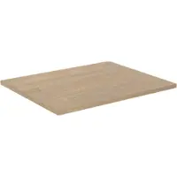 Linie Lado enkel tablet natuur eiken melamine 60 x 46 cm