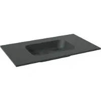 Balmani Tablo Arcato enkele wastafel verzoete graniet 90 x 55 cm