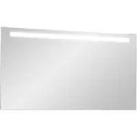 Storke Lucio rechthoekig badkamerspiegel 130 x 65 cm met spiegelverlichting en anti-damp
