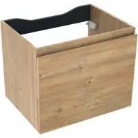Linie Lado zwevende wastafelonderkast 60 x 46 cm natuur eik 1 lade