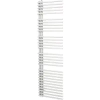 VIPERA Nevada enkele handdoekradiator 50 x 180 cm centrale verwarming mat wit zijaansluiting 934W