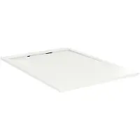Balmani Andes douchebak 120 x 80 cm Solid Surface mat wit
