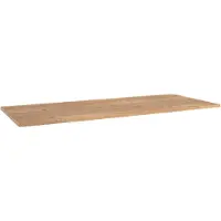 Storke Panton enkele of dubbele tablet ruwe eiken melamine 130 x 52 cm