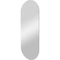 Balmani Giro Oval ovaal toiletspiegel 35 x 90 cm met spiegelverlichting