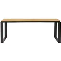 Lisomme Joep tuintafel polywood naturel- 210 x 100 cm