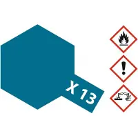 Tamiya Hobbyverf Acrylverf - X-13 Blue - Metallic - Gloss - Acryl - 23ml Verf potje - 23 ml