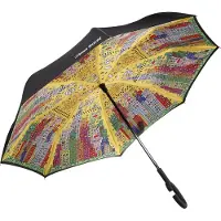 Goebel - James Rizzi | Upside Down Paraplu My New York City Sunset | Pop Art - 108cm
