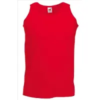 Fruit Of The Loom Set 2 stuks Rode Tanktop / sportshirt maat M