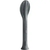 Koziol Bestekset Klikk Pocket 17 Cm Thermoplast Donkergrijs 3-delig