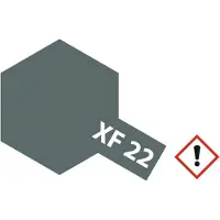 Tamiya Hobbyverf Acrylverf - XF-22 Royal Marine Grey - Matt - Acryl - 23ml Verf potje - 23 ml