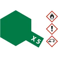 Tamiya Hobbyverf Acrylverf - X-5 Green - Gloss - Acryl - 23ml Verf potje - 23 ml