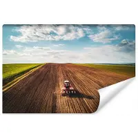 Karo-art 450cm X 300cm - Fotobehang - Landbouw, premium print, inclusief behanglijm