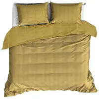 De Witte Lietaer Dekbedovertrek Zygo Ochre Satijn-260 x 200 / 220 / 240 cm | Extra Breed
