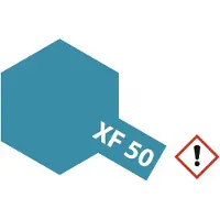 Tamiya Hobbyverf Acrylverf - XF-50 Field Blue - Matt - Acryl - 23ml Verf potje - 23 ml
