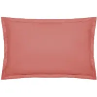 Atmosphera Katoen kussensloop - Set van 2 stuks - 50x70cm - Terracotta