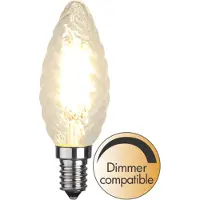 Star Trading Kaarslamp - E14 - 4.2W - Extra Warm Wit - 2700K - Dimbaar - Filament - Helder