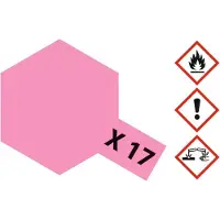 Tamiya Hobbyverf Acrylverf - X-17 Pink - Gloss - Acryl - 23ml Verf potje - 23 ml
