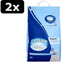 Catsan 2x HYGIENE 20LTR