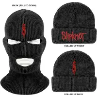 Ginza.se Slipknot - Logo Beanie Muts - Zwart