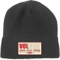 Ginza.se Volbeat Beanie Muts Rewind, Replay, Rebound Zwart