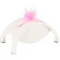 Flamingo Kattenrolspeelgoed Crazy Bridge 19x12x9 cm wit