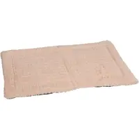 Flamingo Hondenkussen Zupo plat rechthoekig 70,5x41,5 cm beige grijs