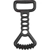 Flamingo Honden trekspeelgoed Gladiator rubber zwart 29 cm 503803 online kopen