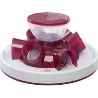 Trixie Kattenspeelgoed Tunnel Feeder strategiespel - blauw
