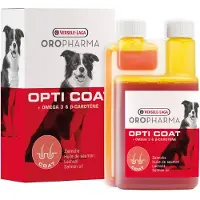 Versele-Laga Opti Coat Omega-3 & Caroteen - Voedingssupplement - Huid - Vacht - 250 ml