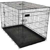 Flamingo Hondenbench XL – Opvouwbare Hondenbench Auto – Hondenbench Draadkooi Mezo Zwart – 109x70x77 cm – Voor Grote Honden