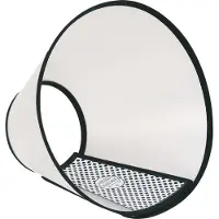 Flamingo - Halskap Capo - Transparant - XXL - 44 x 25,5 x 0.3 cm