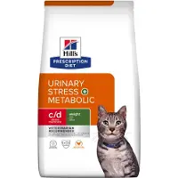 Hill's Pet Nutrition Prescription Diet Feline Urinary Stress + Metabolic C/D 3 kg Voeding