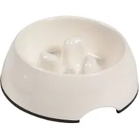 Flamingo Eetpot Royal Slow Down Wit - M