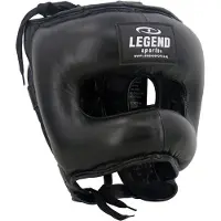 Legend Sports Hoofdbeschermer + Neusbeschermer PRO Zwart