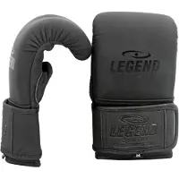 Legend Sports Zakhandschoenen Heren/Dames Zwart Leer - Verschillende maten - Hoge kwaliteit runderleder - Goede pasvorm