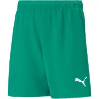 Puma teamRISE Voetbalbroekje Kids Groen Wit | Maat 152