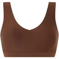 Chantelle Uw Bra Wirefree Walnut Maat: M/L | Bustiers Outlet | Dames | Bruin
