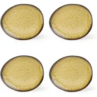 Serax - Pascale Naessens Pure - Ovaal Bord L - Groen - 2 stuks